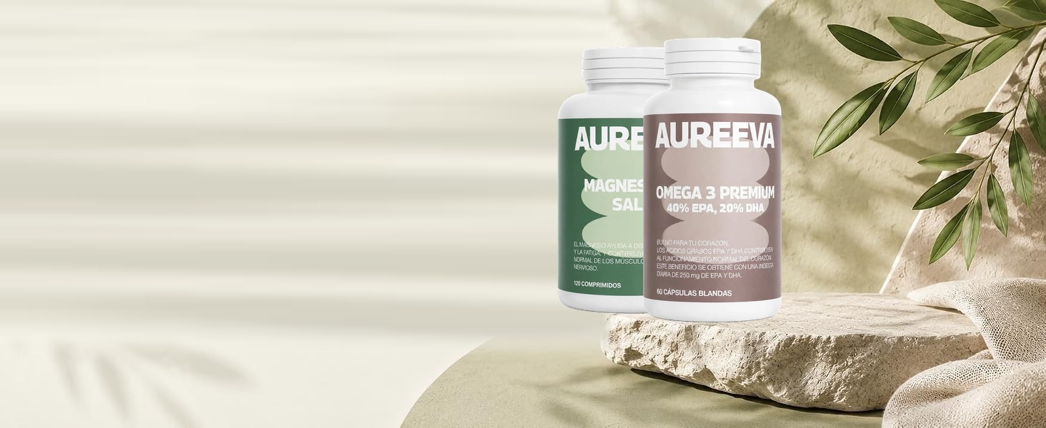 Aureeva Omega 3 y Magnesio