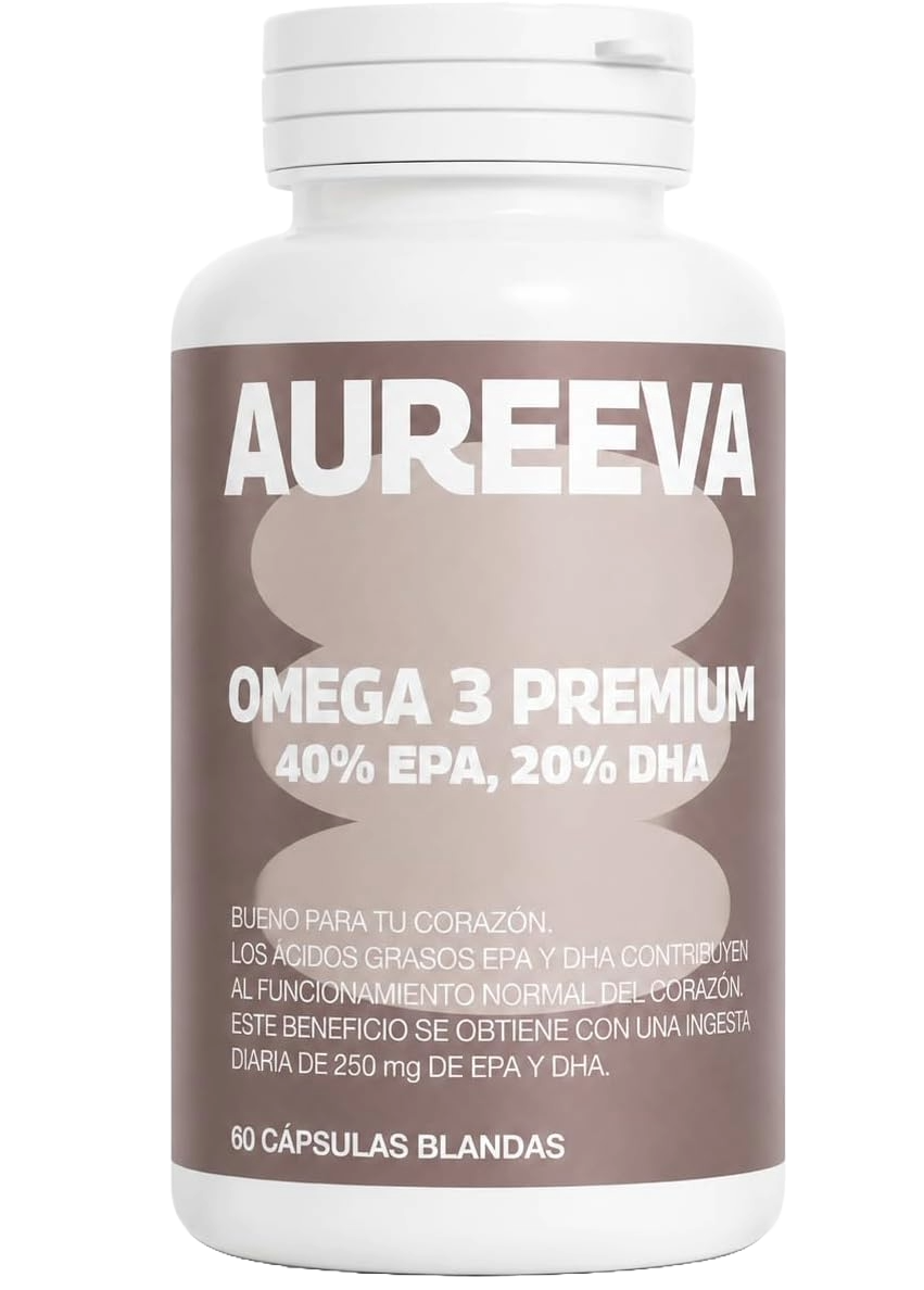 Aureeva Omega 3, 60 cápsulas blandas